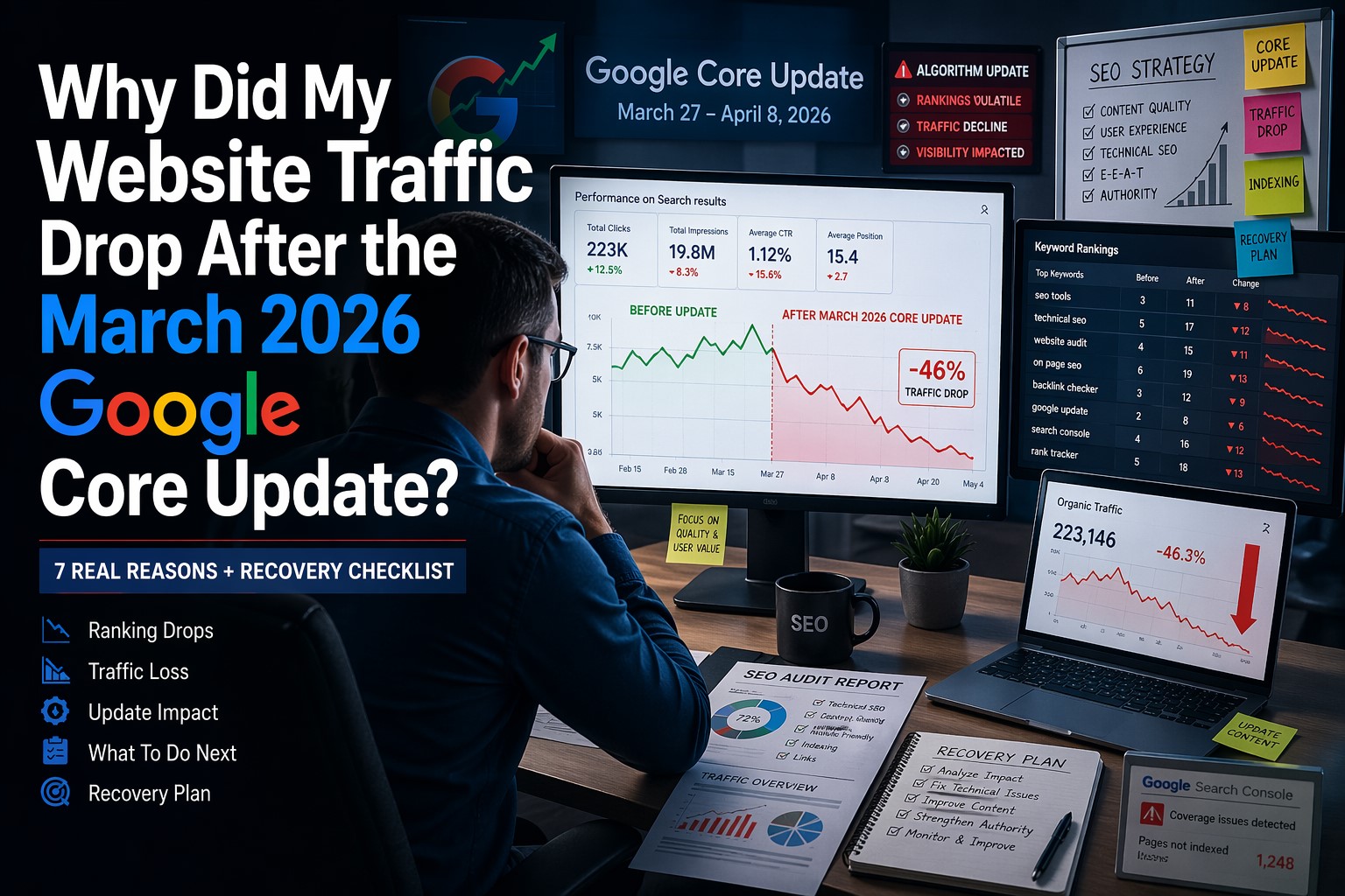 Google Dropped Flow Why Did My Website Traffic Drop After the March 2026 Google Core Update?