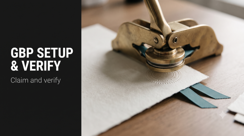 Brass notary embosser pressing a verified seal into a blank certificate