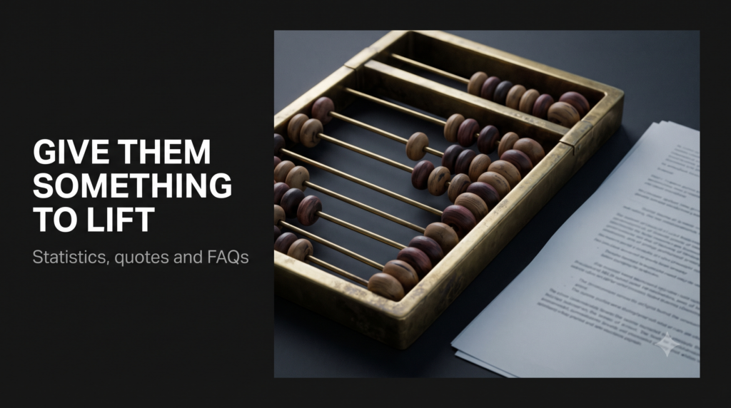 Several matching paper statements pinned side by side on a wooden board with brass pins